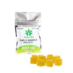 Green Apple CBD Gummies 100mg