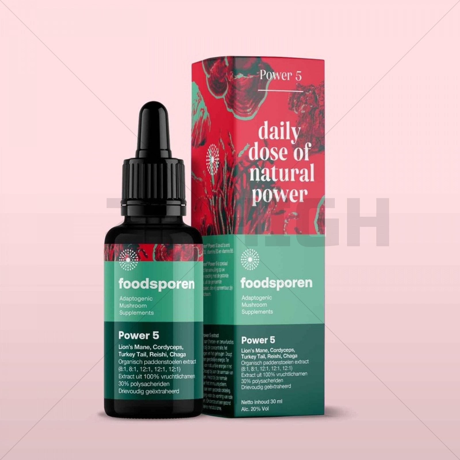 Power 5 Mushroom Extract - Foodsporen